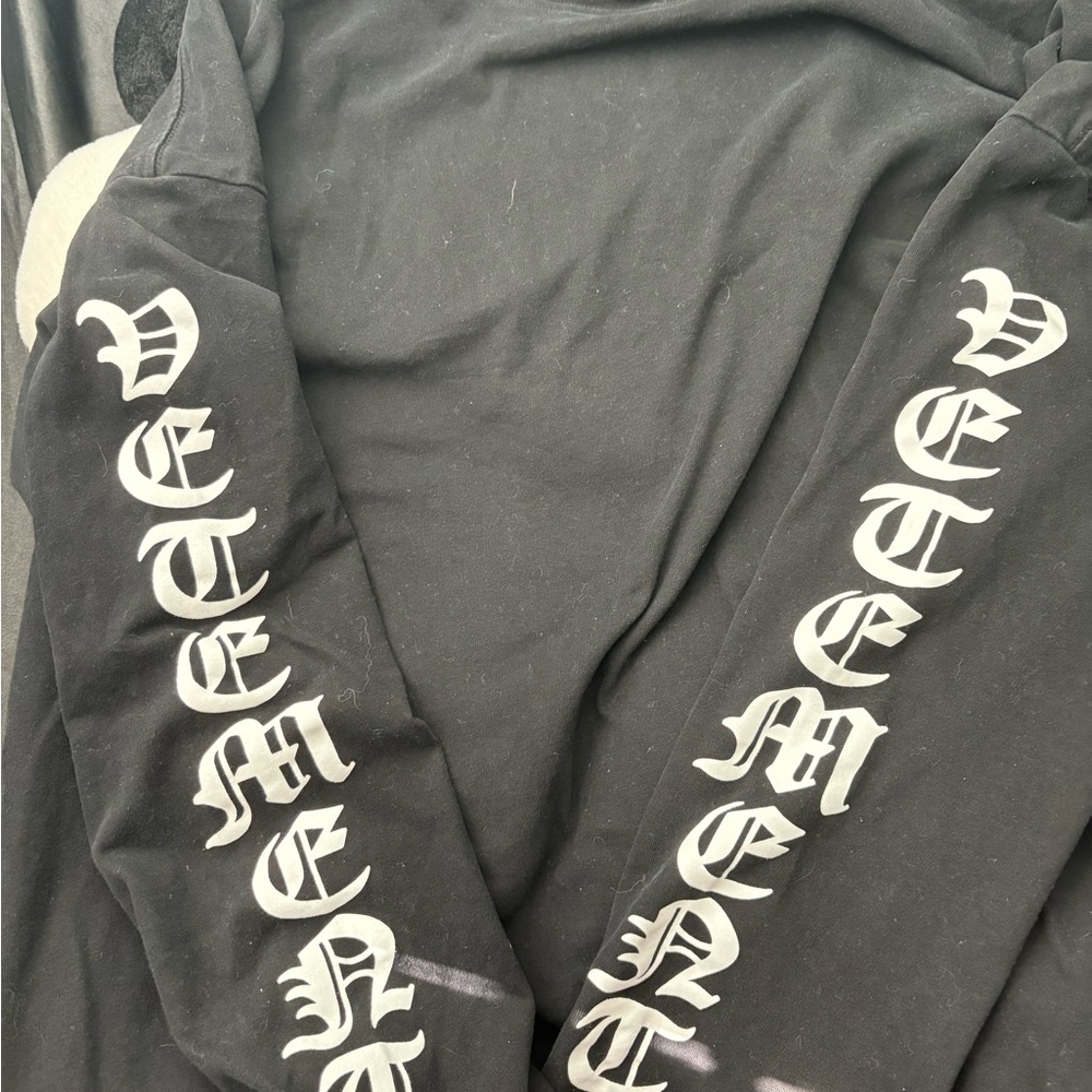 Vetements Black Gothic Long sleeve